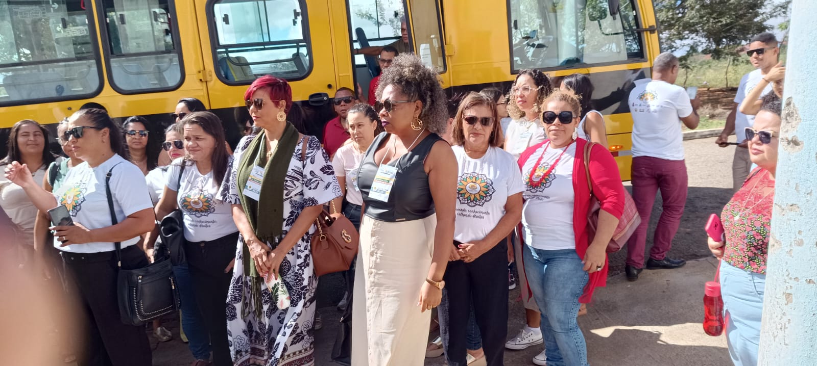 Visita às escolas